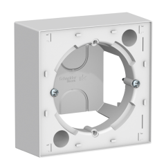 Коробка AtlasDesign бел. для наружного монтажа SchE ATN000100