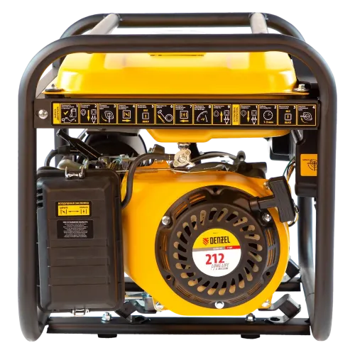 Генератор бензиновый DENZEL PS 25 ручной старт (946814) (*30)