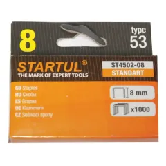 Скобы для степлера STARTUL тип 53, 8 мм (ST4502-08)