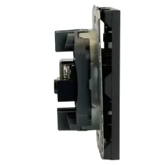 Розетка PC+TV ЭМИЛИ черный RST00-5106-05