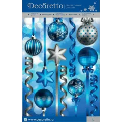 Наклейки декоративные Декоретто NL 4004 Синие шарики