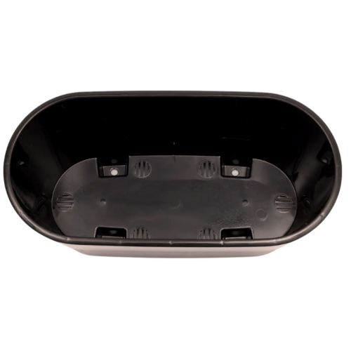 Горшок для цветов ЛЕЯ овальный двойной бежевый 4л М8590 (275737)