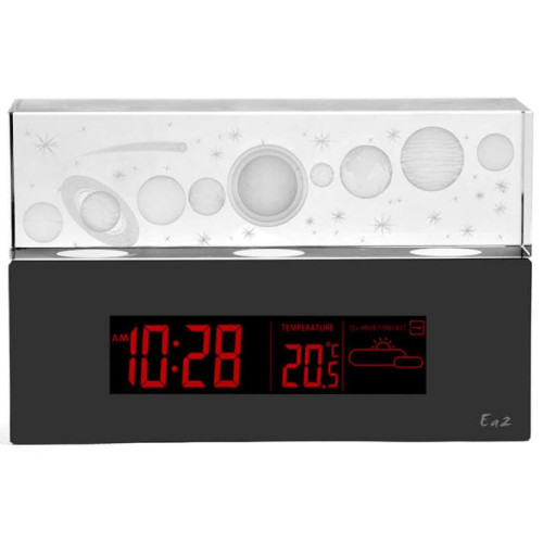 Метеостанция Ea2 BB104S черный/прозрачный