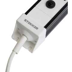 Фильтр сетевой Stekker 3 роз. 16A 1,8м белый HM22-31-02 Techno 50144
