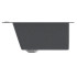 Мойка комп. MIXLINE ML-GM14 420х500x190мм, темно серая (309), сифон