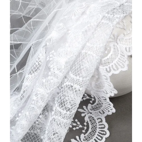 Тюль Ле-Гранд Винтаж 300*260 снежно-белый