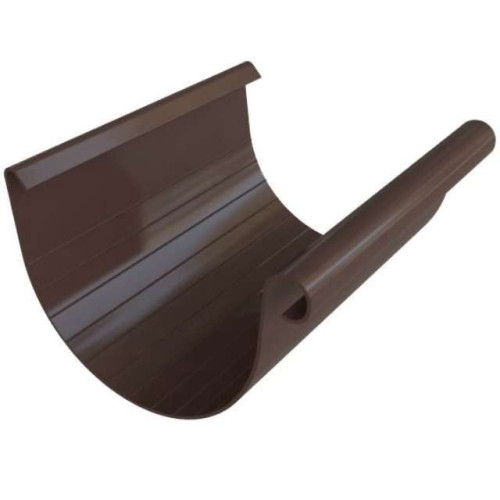 АЛЬТА ЭЛИТ КОРИЧНЕВЫЙ желоб 125 мм 3м