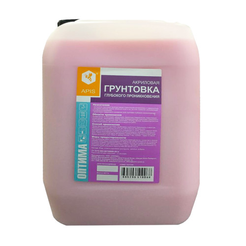 Грунт APIS оптима глуб/проник. розовый 5кг