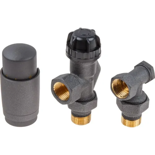 Комплект кранов для радиаторов осевой ф 1/2