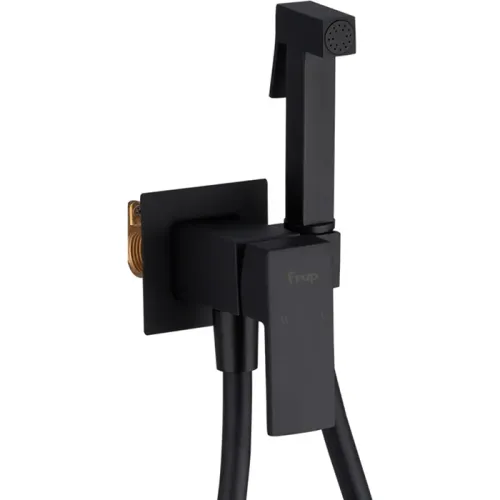 Душ гигиенический FRAP F7506-6 со смесителем, чёрный