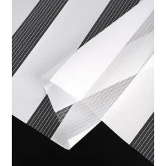 Рулонные жалюзи День-Ночь easy fix 66*160 белый