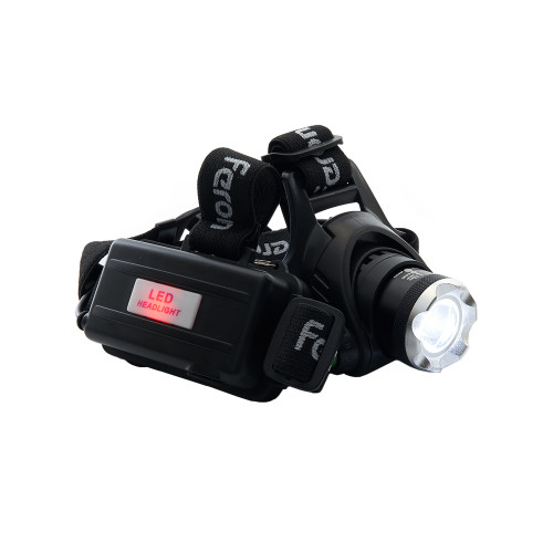 Фонарь налобный Feron 5W 300Lm аккум. 3,7/2400mAh/Li-ion IP44, 3 реж. 100x80x100 TH2305 41709