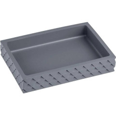 Мыльница PERFECTO LINEA Stone Essence, серая