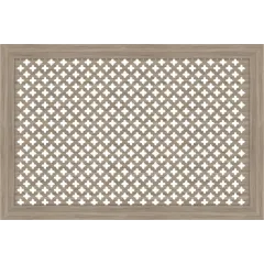 Радиаторная вентиляционная решетка из МДФ STELLA Готико 90*60 дуб винтаж