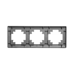 Рамка 3-пост Катрин графит PFR00-7003-06