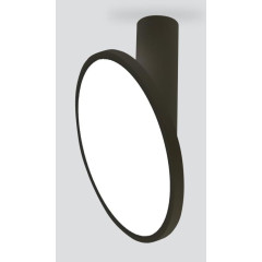 Светильник накладной ES DLS029 12W 4200K черный/матовый