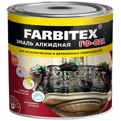 Грунт FARBITEX ГФ-021 красно-коричневый 1,8 кг