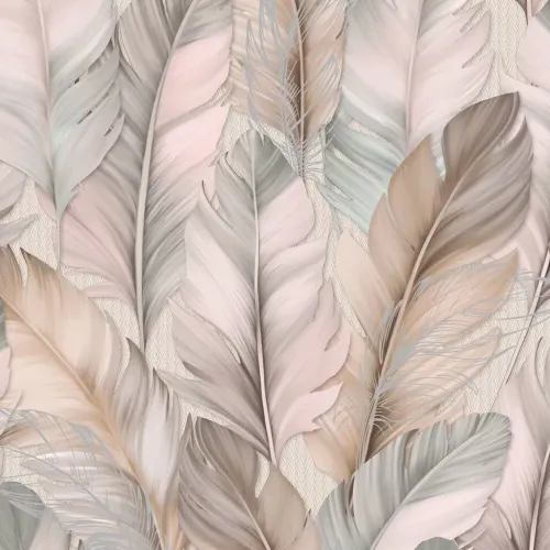 Обои Пермь Перо 1119-011 дуплексные 0,53*10 (16)