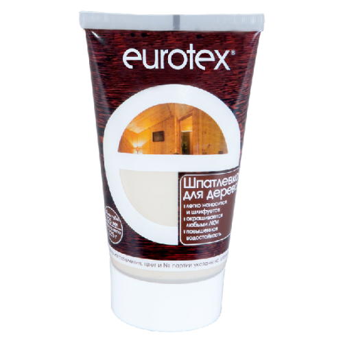 Шпатлёвка EUROTEX для дерева Дуб 0,225 кг