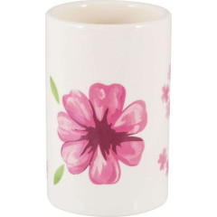 Держатель для зубных щеток (стакан) РЫЖИЙ КОТ Анемона, керамика, 1105 (480995)