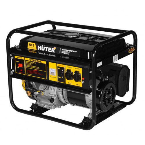 |Генератор бензиновый HUTER DY6500L (64/1/6) (*20)