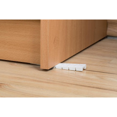 Клин мебельный подкладной белый(КА-0100662)