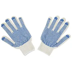 Перчатки Спецнить Точка хб с ПВХ 5 нитей 10 класс