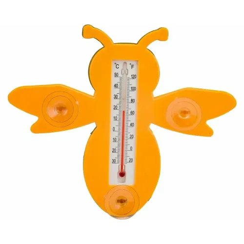 Термометр оконный Пчелка Gigi 23*19см на присосках