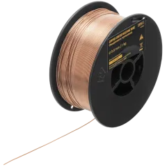 Проволока сварочная омедн. DENZEL 0,8мм 1,0кг (ER70S-6) (97540)