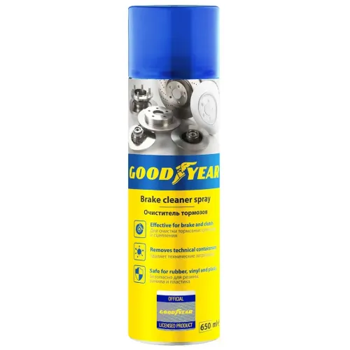 Очиститель тормозных дисков GOODYEAR GY000726 650мл
