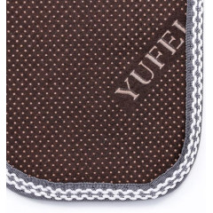 Набор ковриков для ванной и туалета 2шт ДОЛЯНА 40х50см+50х80см Трафарет (4597767)