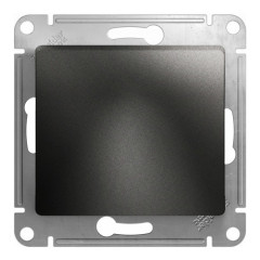 Розетка вывода кабеля Glossa антрацит SchE GSL000799