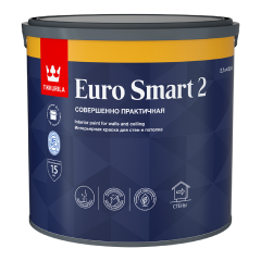 Краска в/д Тиккурила EURO SMART-2 Интерьерная  2,7 л