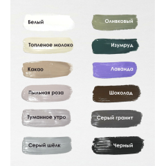 Краска SOLEX для мебели Оливковый 0,75кг