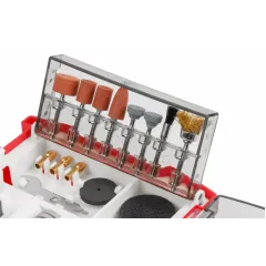 Набор насадок для гравера WORTEX (1335680) 145 предметов в боксе