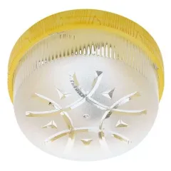 Светильник (Е27) ГЛОП ФАВОРИ 26W пластик бук 230x91 HOROZ 400-222-100