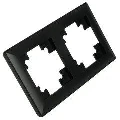 Рамка 2-пост Катрин черный PFR00-7002-05