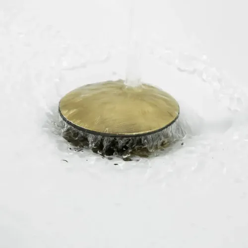 Донный клапан для раковины FRAP F62-4 бронзовый