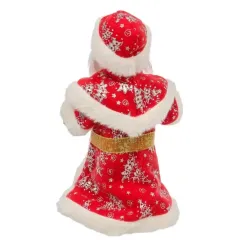 Фигурка декоративная Дед Мороз 30см музыка/движение красная Y4-9447 (502896)