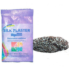 Блестки серебро точка (10гр.)