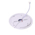Светильник (LED) 24Вт(2400лм) 4000K SPIN d230x25 черный IP40 18-127 APEYRON