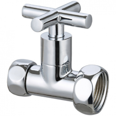 Вентиль запорный для П/С GAPPO прямой ф 1