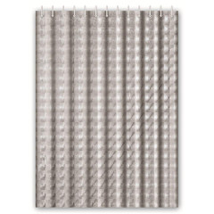 Шторка для ванной FRAP F8754 180x200cм 3D прозрачный