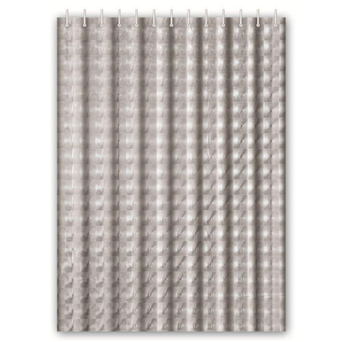 Шторка для ванной FRAP F8754 180x200cм 3D прозрачный