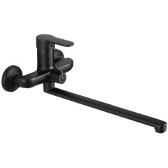 Смеситель для ванны FRUD R22157-6, чёрный