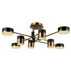 Светильник ЭкономСвет G61420/8BRS+MBK MBK+BRS