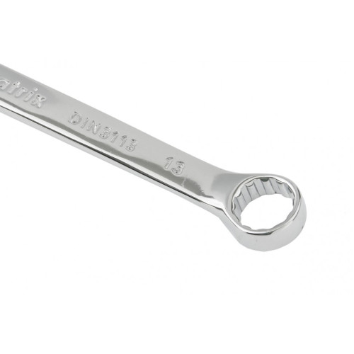 Ключ гаечный комб. MATRIX полированный хром 13мм, CrV (15157)
