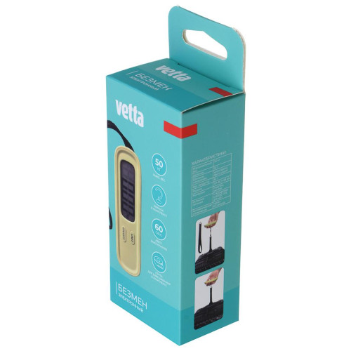 Безмен электронный VETTA с дисплеем, максимальная нагрузка 50кг (487-063)