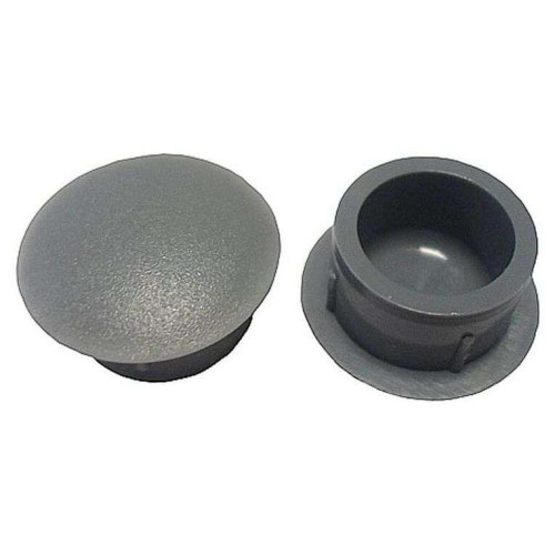 Заглушка под отверстиe D8 мм (15шт.) темно-серая