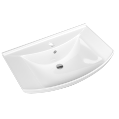 Умывальник мебельный 75 Стиль с отв., белый